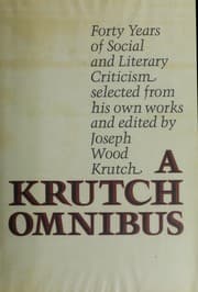 Tapa de A Krutch omnibus