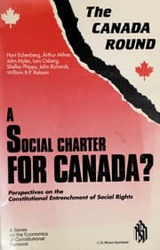 Tapa de A Social charter for Canada?