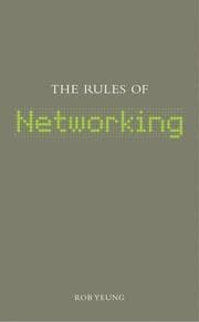 Tapa de The Rules of Networking (The Rules of . . . series)