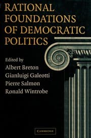 Tapa de Rational foundations of democratic politics