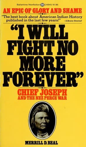 Tapa de "I will fight no more forever"