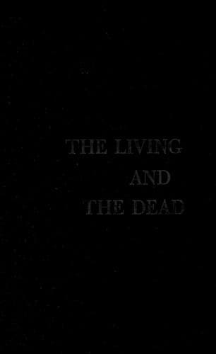 Tapa de The living and the dead.