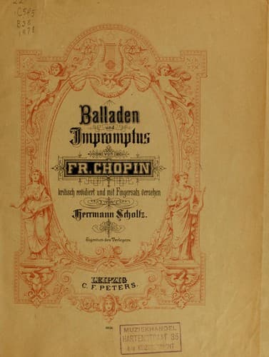 Tapa de Balladen und Impromptus