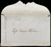 Tapa de [Letter to] Miss Anne Weston