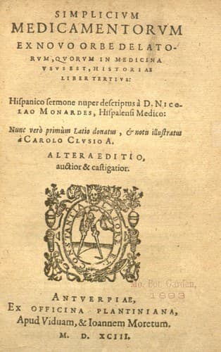 Tapa de Simplicivm medicamentorvm