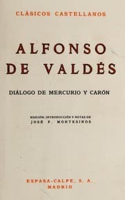 Tapa de Diálogo de Mercurio y Carón