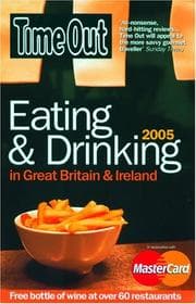 Tapa de Time Out Eating and Drinking in Great Britain and Ireland