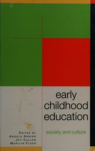 Tapa de Early childhood education