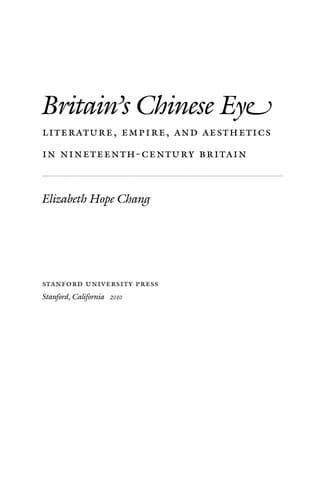 Tapa de Britain's Chinese eye
