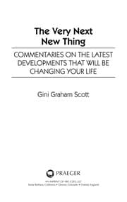 Tapa de The very next new thing