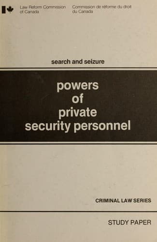 Tapa de Search and seizure