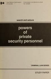 Tapa de Search and seizure