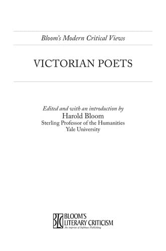 Tapa de Victorian poets