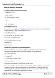 Tapa de Lehrbuch Histologie
