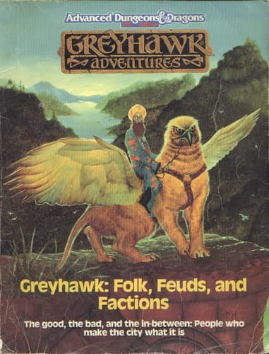 Tapa de Greyhawk: Folk, Feuds, and Factions