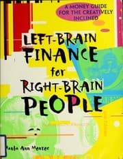 Tapa de Left Brain Finance for Right Brain Peopl