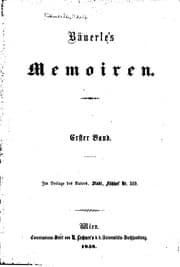 Tapa de Memoiren