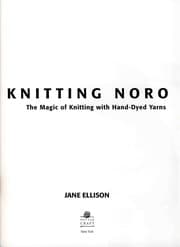 Tapa de Knitting Noro