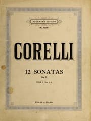 Tapa de Sonatas for violin & piano