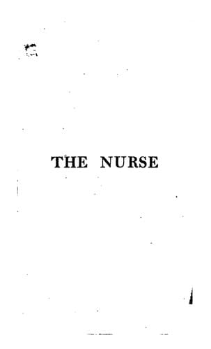 Tapa de The nurse