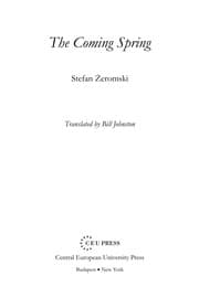 Tapa de The coming spring