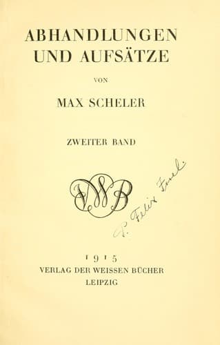 Tapa de Abhandlungen und Aufsätze