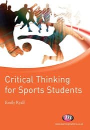 Tapa de Critical thinking for sports students