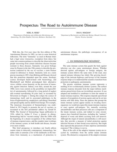 Tapa de The Autoimmune diseases