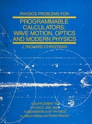 Tapa de Physics problems for programmable calculators