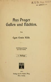 Tapa de Aus Prager Gassen und Näcthen