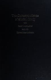 Tapa de The correspondence of Stefan Zweig with Raoul Auernheimer