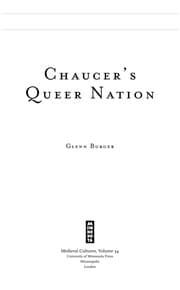 Tapa de Chaucer's queer nation