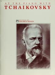 Tapa de At the piano with Tchaikovsky