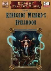 Tapa de The Renegade Wizard's Spellbook (D20)