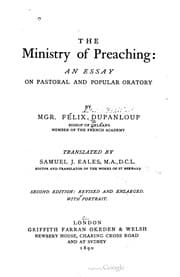 Tapa de The ministry of preaching