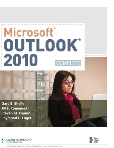 Tapa de Microsoft Outlook 2010