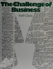 Tapa de The challenge of business
