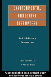 Tapa de Environmental endocrine disrupters