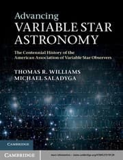 Tapa de Advancing Variable Star Astronomy