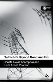 Tapa de Nietzsche's Beyond good and evil