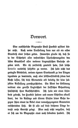 Tapa de Ernst Haeckel: Ein Lebensbild