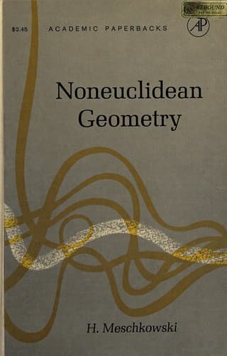 Tapa de Nichteuklidische Geometrie
