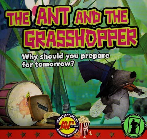 Tapa de The ant and the grasshopper