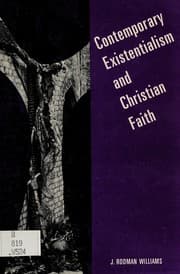 Tapa de Contemporary existentialism and Christian faith