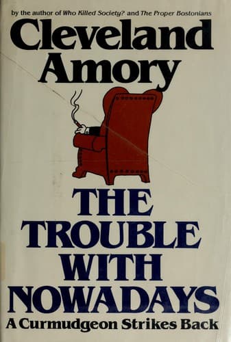 Tapa de The trouble with nowadays