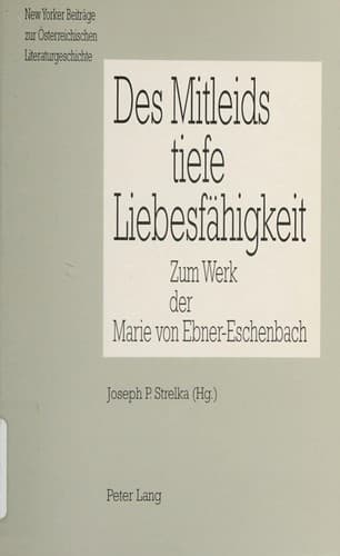Tapa de Des Mitleids tiefe Liebesfähigkeit