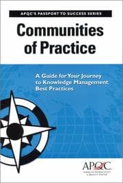 Tapa de Communities of practice