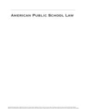 Tapa de American public school law