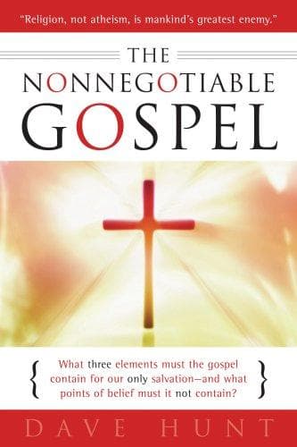 Tapa de The Nonnegotiable Gospel