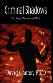 Tapa de Criminal Shadows, Inner Narratives of Evil